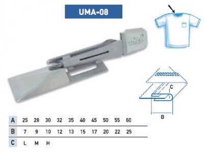 Приспособление UMA-08 25-7 мм